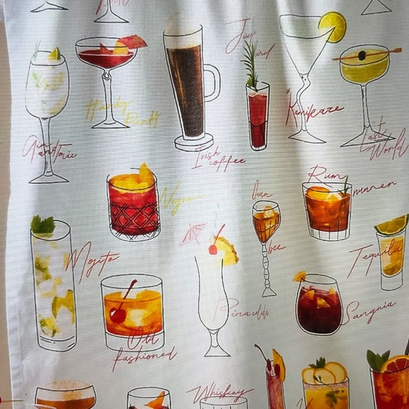 ❤️ ANTHROPOLOGIE FROM A-Z BAR DISH TOWEL NEW - Picture 2 of 4